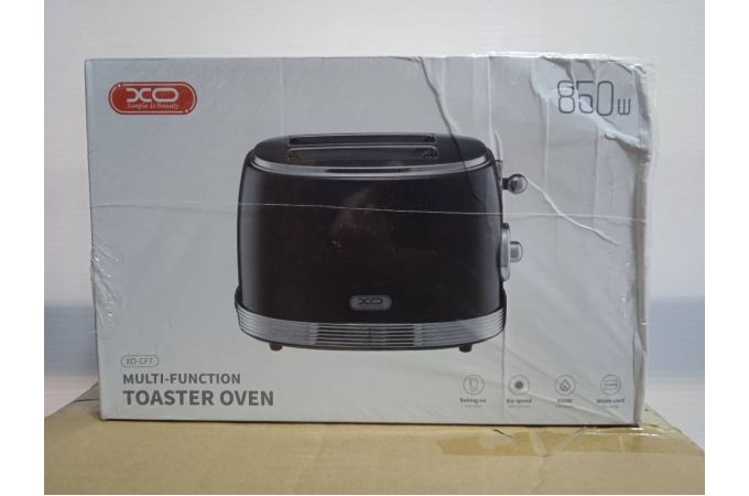 Тостер XO CF7 850W Toaster (EU) (черный) (УЦЕНКА! МЯТАЯ УПАКОВКА)