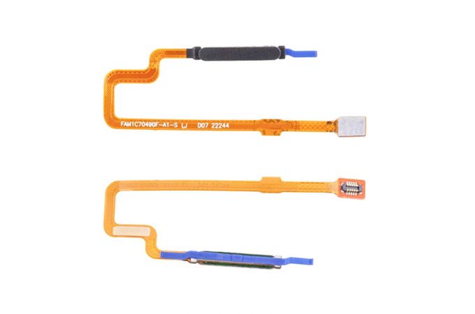 Шлейф для Xiaomi Poco M5 (22071219CG) сканер отпечатка пальца (черный)