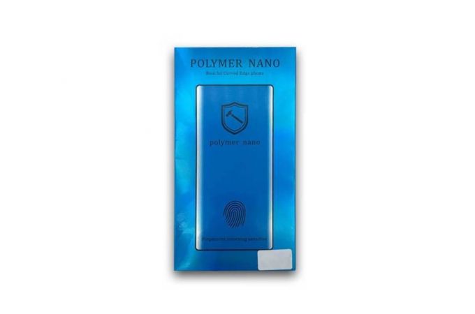Защитная пленка дисплея Samsung S8 Plus/S9 Plus (G965) Polimer nano c черной рамкой