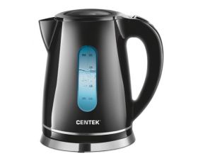 Чайник CENTEK CT-0043 черный 2200 Вт, 2,0литра, подсветка, стальная отделка