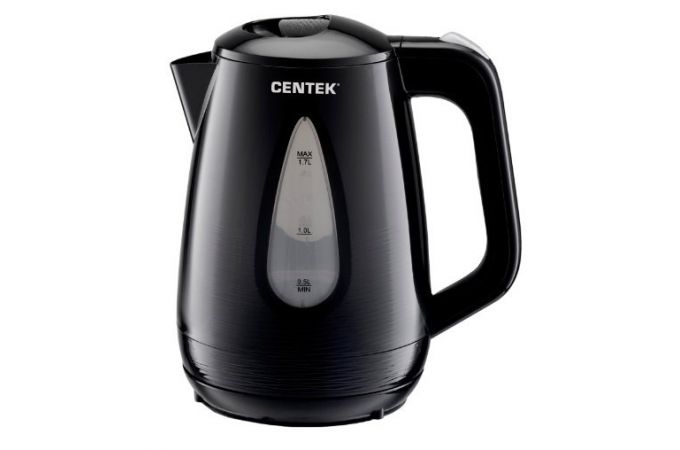 Чайник CENTEK CT-0048 черный 2200Вт, 1.8л, текстурированная отделка