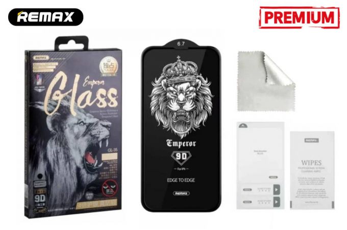 Защитное стекло Remax Emperor Anti-privacy series 9D glass GL-35 iPhone 13 MINI (5.4'') (анти-шпион)