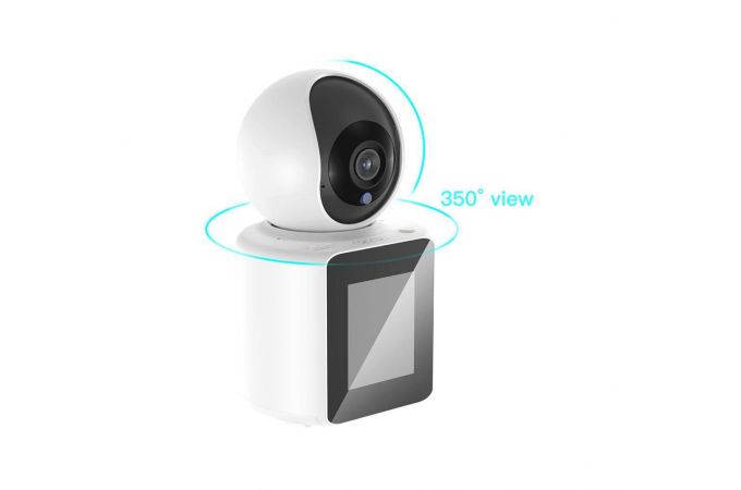 Камера Wi-Fi видеонаблюдения XO CR03 Xiaozhi 200W Pixel Bi-directional Video Camera (2.4G Wireless WiFi) белый
