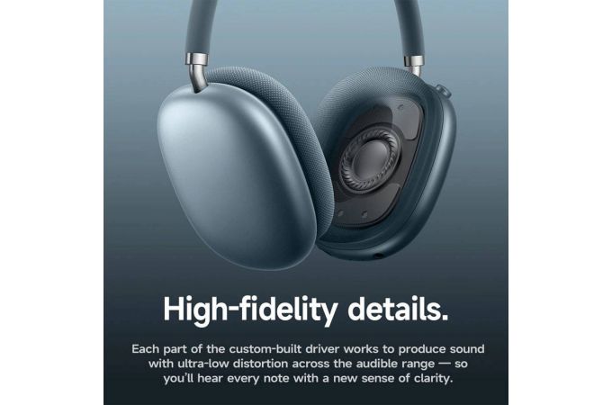 Наушники мониторные беспроводные HOCO W65 Happy (фиолетовый)