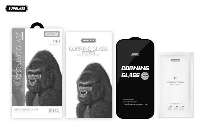 Защитное стекло SUPGLASS SG-10 Corning Glass Screen Protector For IPhone 17 Pro Max (6.9)