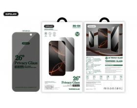 Защитное стекло Supglass SG-04 без черных рамок антишпион for IPhone 17 Air (6.6)