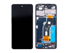 Дисплей для Tecno Spark Go 2024 (BG6) в сборе с тачскрином + рамка (черный) (BOE) org