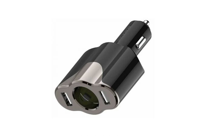 Автомобильное зарядное устройство АЗУ 2USB BOROFONE BZ7 DriveGo dual port with cigarette lighter