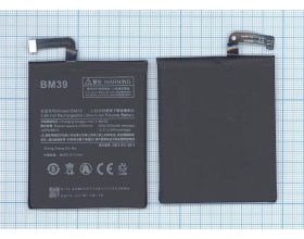 Аккумуляторная батарея BM39 для Xiaomi Mi 6 3250mAh 12.51Wh 3,85V VB (062131)
