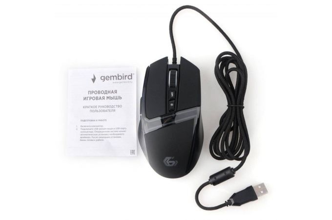 Мышь игровая проводная Gembird MG-590