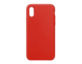Чехол для iPhone ХS (5.8) Soft Touch (ярко-красный) 14