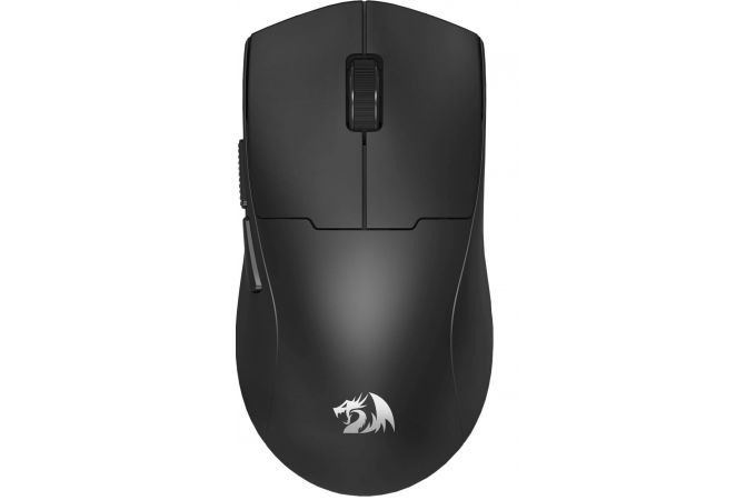 Мышь игровая беспроводная Redragon K1ng Max черная 26000 dpi/BT+2.4G+провод/ сенсор Pixart 3395/