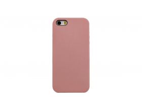 Чехол для iPhone 5/5S/5SE Soft Touch (оранжево-розовый) 27