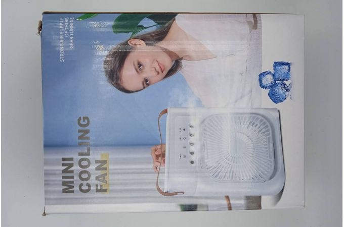 Вентилятор плюс увлажнитель 1 Mini Cooling Fan (черный) (УЦЕНКА! МЯТАЯ УПАКОВКА)