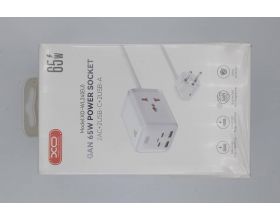 Сетевое зарядное устройство XO WL24(EU) 65W Fast Charging Desktop Charger Array Plug White (УЦЕНКА! МЯТАЯ УПАКОВКА)
