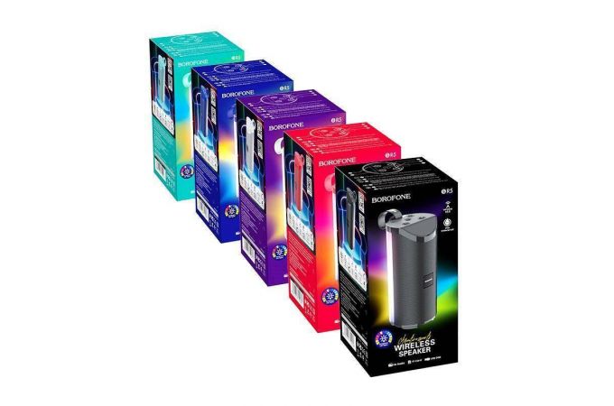 Портативная беспроводная колонка BOROFONE BR5 Adventure sports wireless speaker (красный)