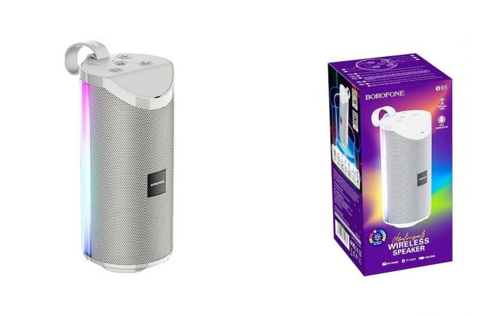 Портативная беспроводная колонка BOROFONE BR5 Adventure sports wireless speaker (серый)