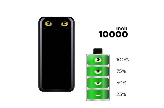 Универсальный дополнительный аккумулятор Power Bank Орбита LS-3239 (10000 mAh) (черный)