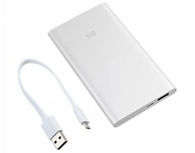 Универсальный дополнительный аккумулятор Power Bank MI 2 портативный (8000 mAh) (белый)