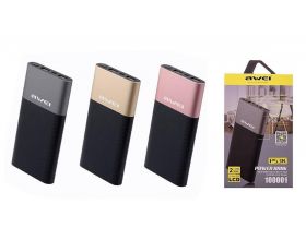 Универсальный дополнительный аккумулятор Power Bank AWEI P53K (10000 mAh)