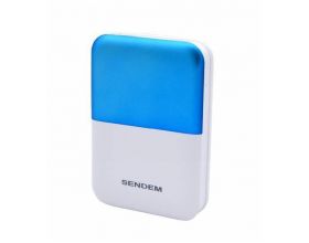 Универсальный дополнительный аккумулятор Power Bank SENDEM P58 (10400 mAh) (белый)