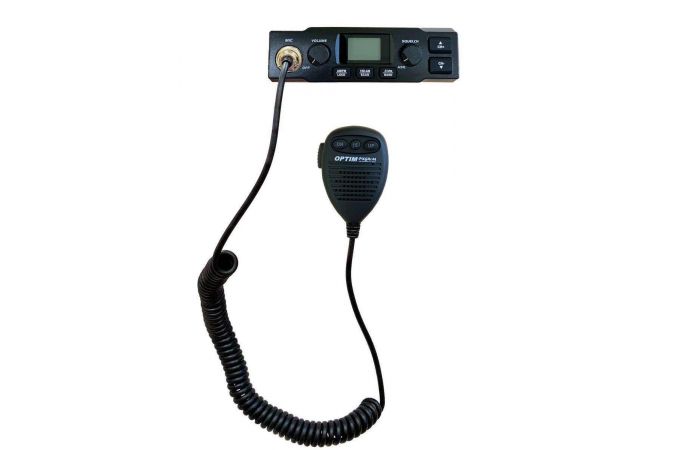 Рация Optim Pilgrim New (версия 4) 40 каналов, 2 шумодава, 12-24v, черн.кн