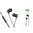 Наушники вакуумные проводные HOCO M94 earphones with microphone (черный)