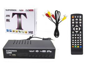 ТВ ресивер DVB-T2/C SUPERBOX T8000 (Wi-Fi)