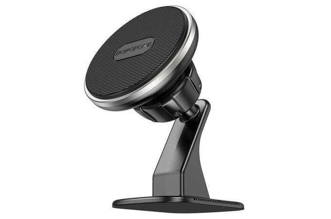 Держатель автомобильный для телефона BOROFONE BH63 Graceful metal magnetic магнитный на панель черный