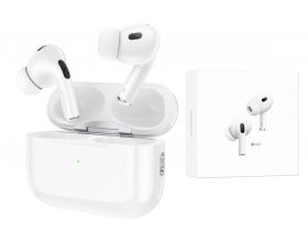 Наушники вакуумные беспроводные BOROFONE BW35 True wireless BT headset Bluetooth (белый)