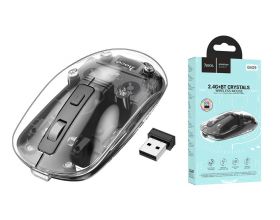 Мышь беспроводная HOCO GM29 Mysterious dual-mode silent wireless mouse (USB, 2.4ГГц+ВТ, 10м) ( темная полночь )