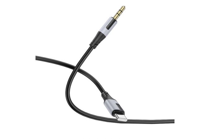 Кабель аудио BOROFONE BL19 (штекер Type-C - штекер AUX) Digital audio conversion cable (черный)