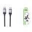 Кабель USB Type-C - USB Type-C HOCO X110 PD60W (черный) 1м