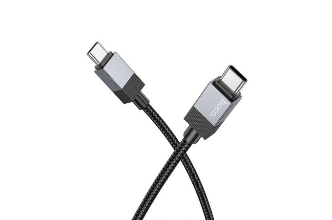Кабель USB Type-C - USB Type-C HOCO X110 PD60W (черный) 1м