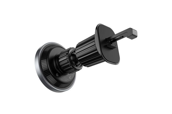 Держатель автомобильный для телефона BOROFONE BH122 Profit магнитный в решетку воздуховода черный металл