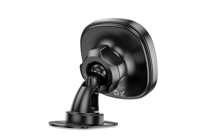 Держатель автомобильный для телефона HOCO H35 Cheetah с магнитным кольцом на консоль черный