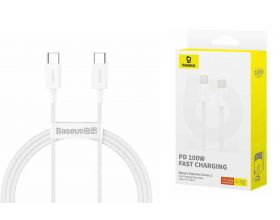 Кабель USB Type-C - Type-C BASEUS Superior Series 2 Fast Charging Data 100W 2m Moon White