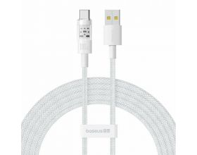 Кабель USB - USB Type-C BASEUS Gem Fast Charging 100W 1m Moon White