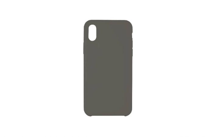 Чехол для iPhone ХS (5.8) Silicone Case Soft Touch (тауп) 34