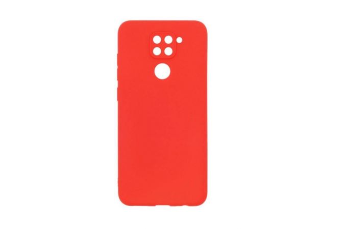 Чехол для Xiaomi Redmi Note 9 тонкий (красный)