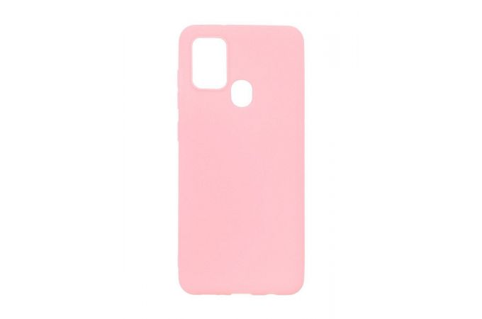 Чехол для Samsung A21S тонкий (розовый)