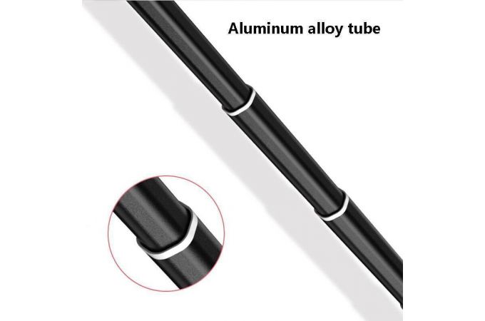 Кольцевая лампа настольная/напольная  портативная складная (26 см) для фото и видеосъемки с штативом