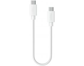 Кабель USB Type-C - USB Type-C Deppa (72303) 3A (белый) 1,2м