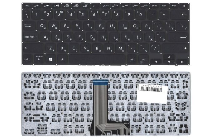 Клавиатура для ноутбука Asus X412DA черная