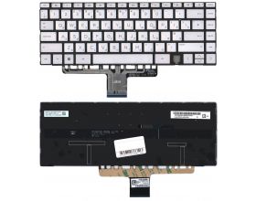 Клавиатура для ноутбука HP Envy 14-EB серебро