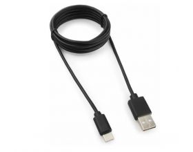 Кабель USB - USB Type-C (черный) (в коробке, мятая упаковка)