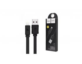 Кабель USB - Lightning HOCO X5, 2A (черный) 1м