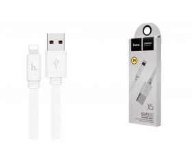 Кабель USB - Lightning HOCO X5, 2A (белый) 1м