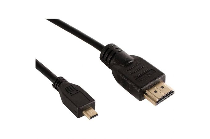 Кабель HDMI Micro-HDMI 1.5м Орбита OT-AVW14 (v2.0, пакет)