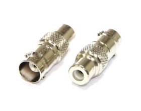 Переходник для ТВ кабеля Орбита TS-021 (гнездо BNC - гнездо RCA) (УПАКОВКА 100шт) У